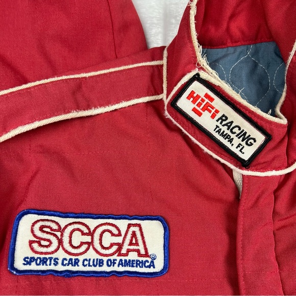 SCCA Sports Car Club of America Vintage Full Body Racing Suit - Picture 10 of 16